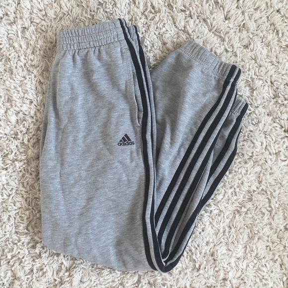 Adidas Grey Sweats - Picture 1 of 3
